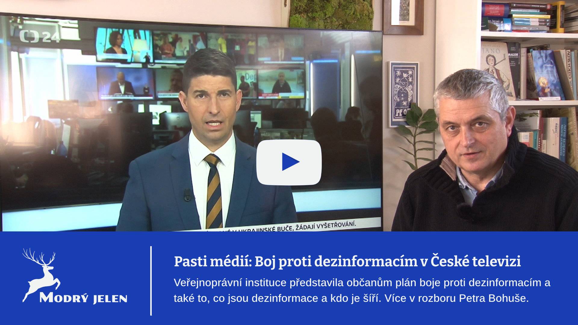 Pasti médií: Boj proti dezinformacím v České televizi. Podle jediné pravdy