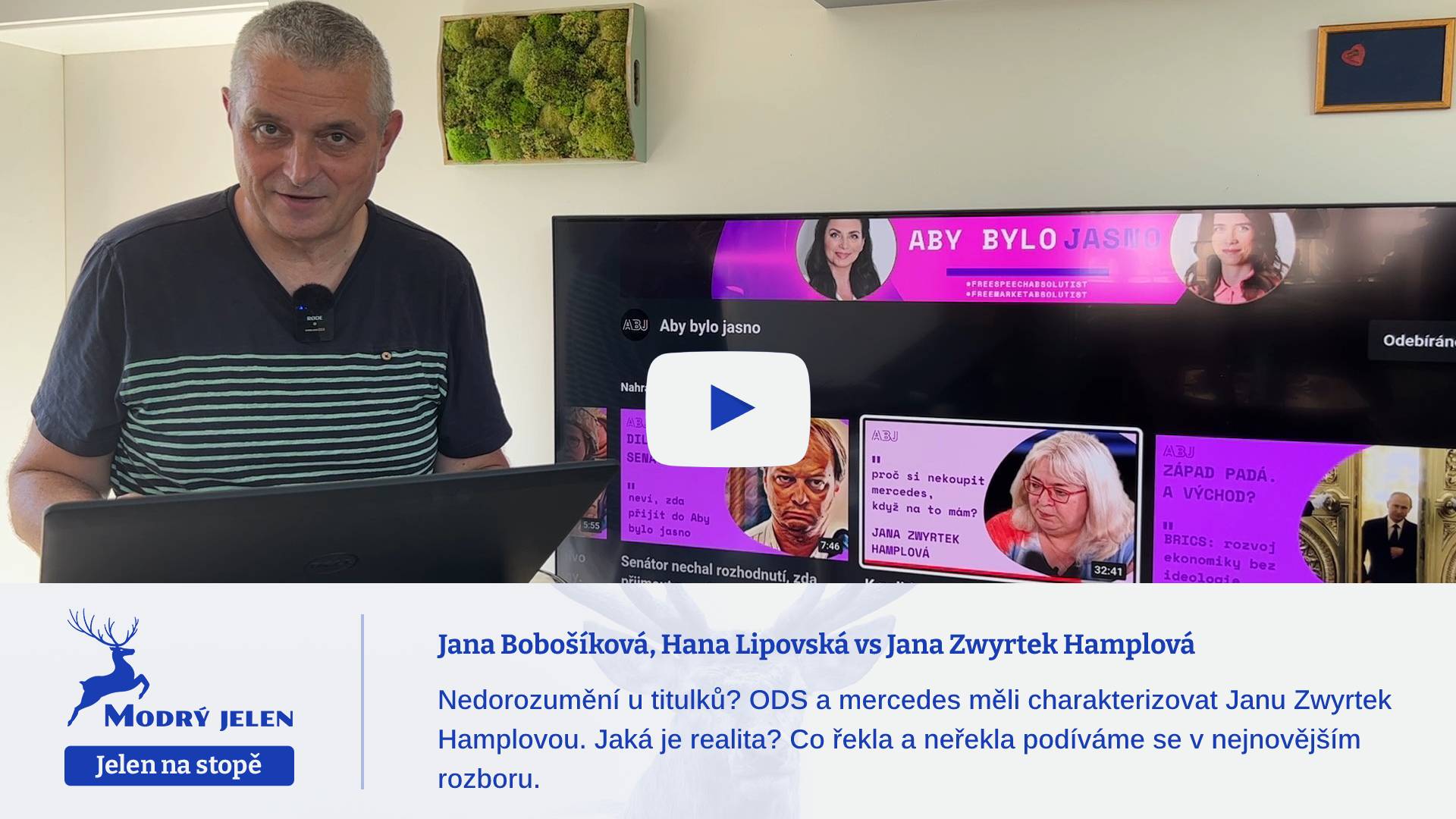 Jana Bobošíková, Hana Lipovská vs Jana Zwyrtek Hamplová