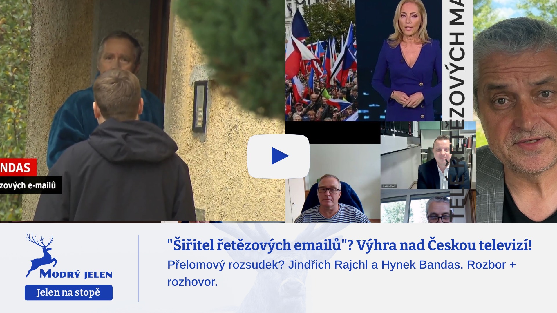 „Šiřitel řetězových emailů“? Výhra nad Českou televizí!